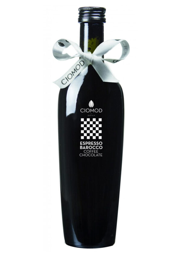 Liquore Cioccolato e Caffè Ciomod - Linea Elegance | Espresso Barocco 50 cl