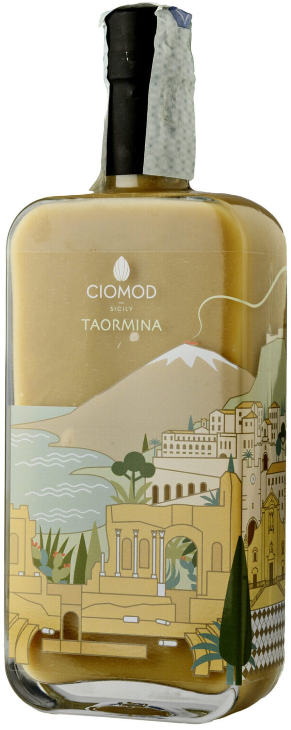 Liquore al Pistacchio – Ciomod | Linea Special | Bottiglia Taormina – 50 cl e 10 cl